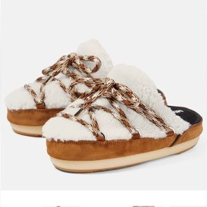 Moon Boot Shearling Mules